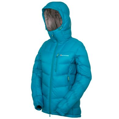 Куртка утепленная Montane Female White Ice Jacket (Zanskar Blue)