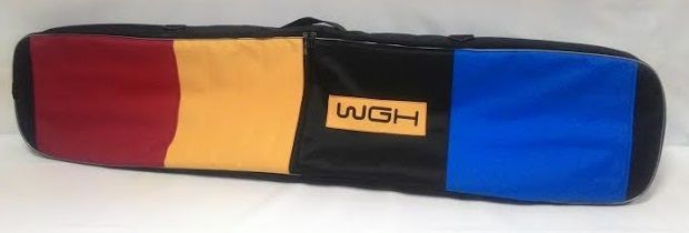 Чохол для сноуборду WGH трикольоровий посилений жовто-синій-червоний 160 см(р)