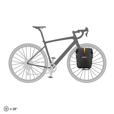 Гермосумка велосипедная Ortlieb Gravel-Pack 12,5 л black matt
