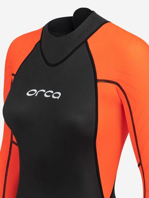 Гидрокостюм для женщин Orca Vitalis Hi-Vis Women Openwater Wetsuit NN674801, S, Black