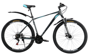 Велосипед Cross 27,5" Forest 2024 Рама-18" grey-black