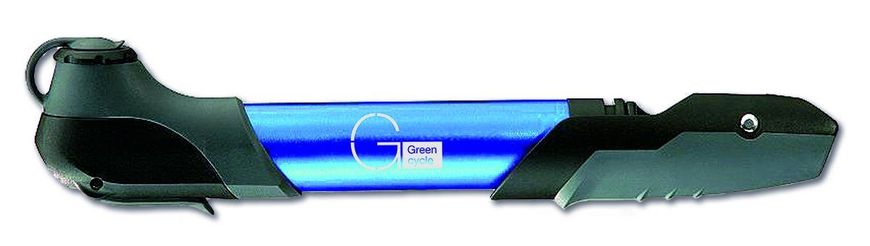 Мининасос Green Cycle GCP-96A алюминиевый, presta+schreder, синий