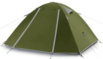 Палатка двухместная Naturehike P-Series NH18Z022-P, 210T/65D, темно-зеленая