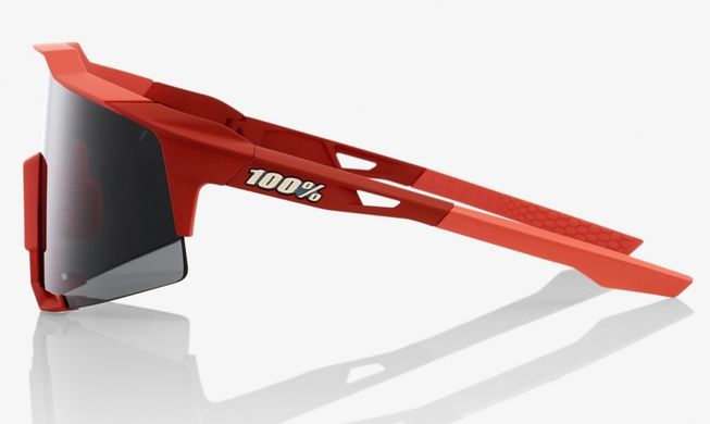 Велоокуляри Ride 100% SpeedCraft - Soft Tact Coral - Black Mirror Lens, Mirror Lens