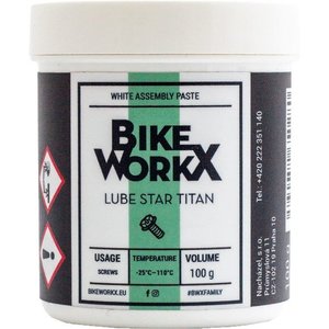 Смазка для резьбовых соединений BikeWorkx Lube Star Titan банка 100 г