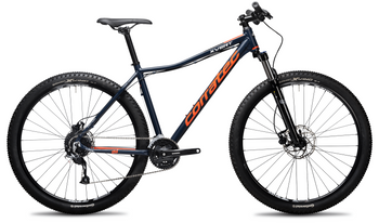 Велосипед Corratec X Vert Motion темно-синій / помаранчевий / черний- 54