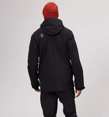 Горнолыжная мужская мембранная куртка Black Diamond Recon Stretch Ski Shell (Black, S)