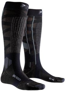 Носки X-Socks Ski Rider Silver 4.0 G163 DARK GREY MELANGE/BLACK 45-47(р)
