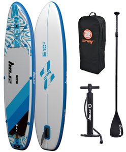 SUP доска Z-Ray EVASION DELUXE E10 9'9"*30"*5" (гребная доска+насос+весло+рюкзак), 34168