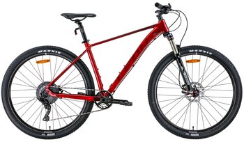 Велосипед AL 29" Leon TN-40 AM Hydraulic lock out HDD 2022 (красный с черным)