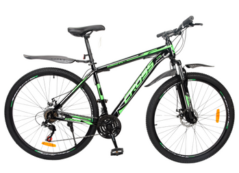 Велосипед Cross 27.5" Stinger Рама-18" black-green