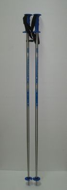 Палиці лижні Cober 125 см сіро-синій
