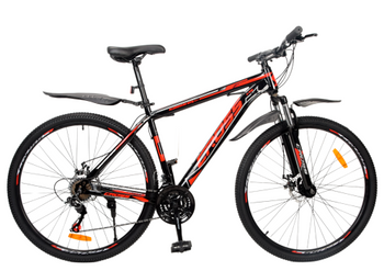 Велосипед Cross 27.5" Stinger Рама-18" black-red