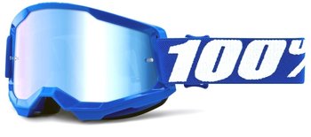 Мотоочки Ride 100% STRATA 2 Goggle Blue - Mirror Blue Lens, Mirror Lens