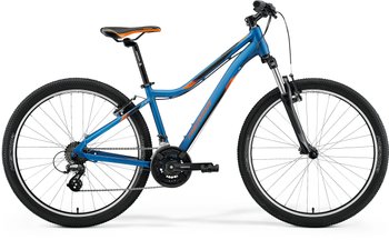 Велосипед Merida 2021 MATTS 6.10-V XS( 13.5) SILK BLUE(ORANGE)