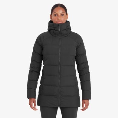 Куртка утепленная Montane Female Tundra Hoodie (Black)