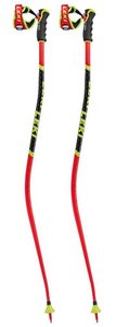 Палки лыжные Leki WCR SG/DH 3D bright red-black-neonyellow 135 см