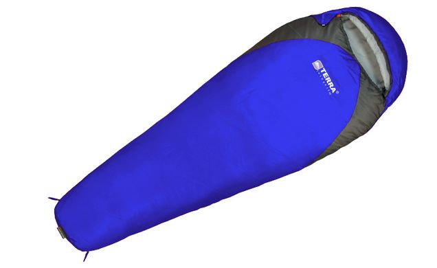 Спальный мешок Terra Incognita Junior 200 (L) (синий)