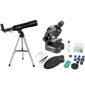 Микроскоп National Geographic Junior 40x-640x + Телескоп 50/360 з кейсом (9118200)