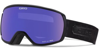 Маска гірськолижна Giro Facet чорн. Cross Stitch, Zeiss, Grey Purple 25%