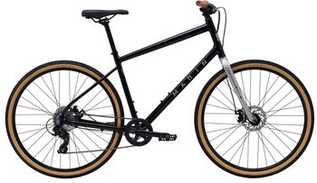 Велосипед 28" Marin KENTFIELD 1, рама M, 2021 Gloss Black/Chrome