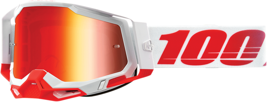 Мотоокуляри Ride 100% RACECRAFT 2 Goggle St-Kith - Mirror Red Lens, Mirror Lens