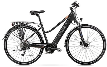 Электровелосипед Romet GAZELA e-bike 2 черно-медный 20 L