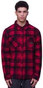 Рубашка 686 Sierra Fleece Flannel (Red Plaid) 23-24, M