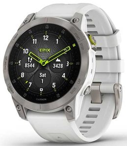 Смарт часы Garmin EPIX gen 2, Sapphire,White,Titanium, GPS