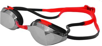 Очки для плавания TYR Edge-X Racing Mirrored, Silver/Red