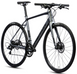 Велосипед Merida SPEEDER 200, S-M(52), SILK DARK SILVER(BLACK) 3 из 7