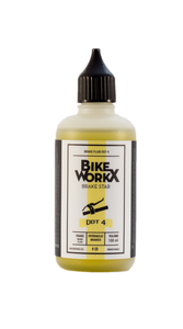 Тормозная жидкость BikeWorkX Brake Star DOT 4 100 мл.