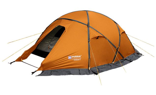 Палатка Terra Incognita Toprock 4 (оранжевый)