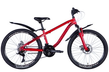 Велосипед 24" Discovery FLINT AM DD 2024 (красный)