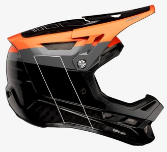 Шлем Ride 100% AIRCRAFT CARBON Helmet [Darkblast], L