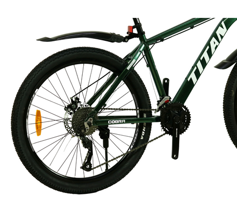 Велосипед Titan 26" Cobra 2022 , рама-17" green