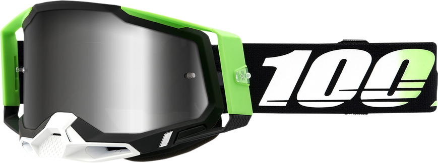 Мотоокуляри Ride 100% RACECRAFT 2 Goggle Kalkuta - Mirror Silver Lens, Mirror Lens