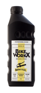 Тормозная жидкость BikeWorkX Brake Star Минеральное масло 1л.
