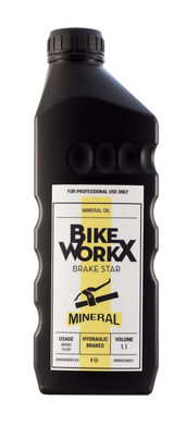 Гальмівна рідина BikeWorkX Brake Star Мінеральне мастило 1л.