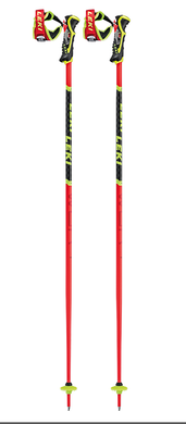 Палки лыжные Leki WCR TBS SL 3D fluorescent red-black-neonyellow 120 cm