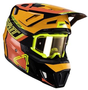 Шлем Leatt Helmet Moto 7.5 + Goggle, Citrus, L