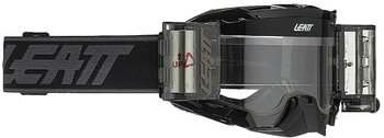 Мотоокуляри LEATT Goggle Velocity 5.5 Roll-Off - Clear Black, Roll-Off
