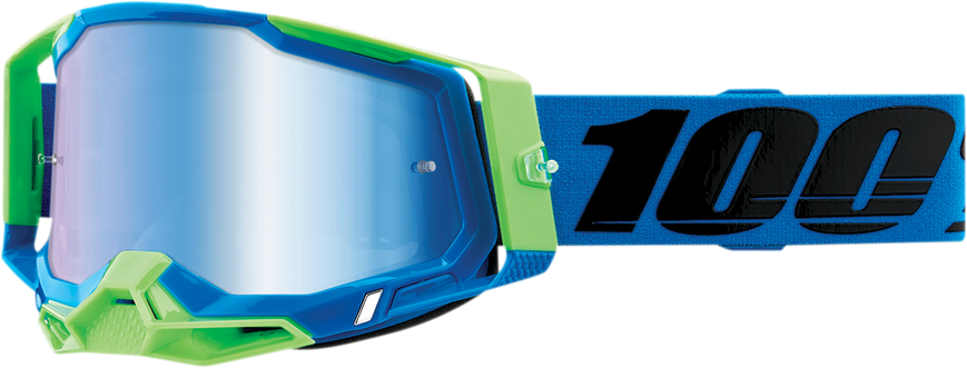 Мотоочки Ride 100% RACECRAFT 2 Goggle Fremont - Mirror Blue Lens, Mirror Lens