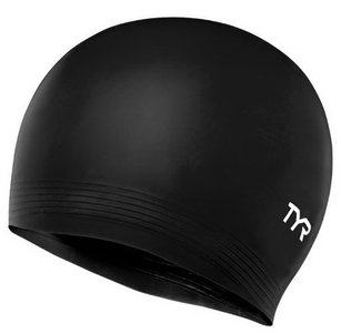 Шапочка для плавания TYR Latex Swim Cap, Black
