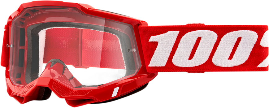 Мотоокуляри Ride 100% ACCURI 2 OTG Goggle Red - Clear Lens, OTG