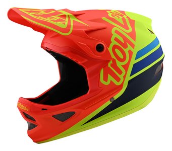 Вело шлем TLD D3 Fiberlite [Silhoette Orange/Yellow] Xl