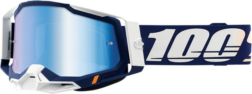 Мотоокуляри Ride 100% RACECRAFT 2 Goggle Concordia - Mirror Blue Lens, Mirror Lens