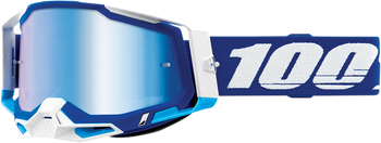 Мотоочки Ride 100% RACECRAFT 2 Goggle Blue - Mirror Blue Lens, Mirror Lens
