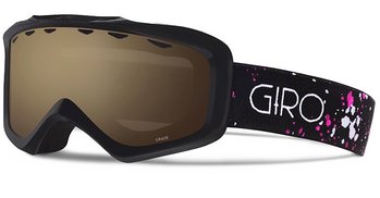 Маска гірськолижна Giro Grade чорн./Magenta Speckle, Amber Rose 40%