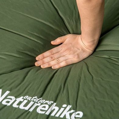 Самонадувний килимок Naturehike 5 см NH20DZ003, темно-зелений